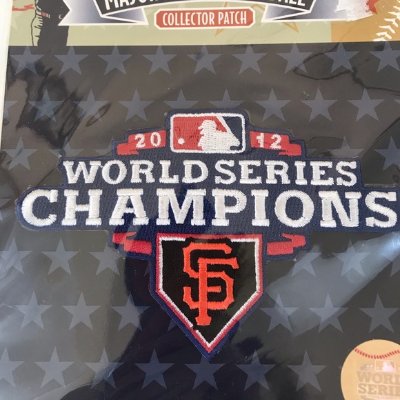 2012 World Series Champions SF Giants Patch - Picture 2 of 5